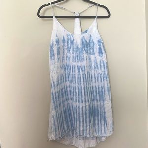 Anthropologie Summer Chambray dress cover up
